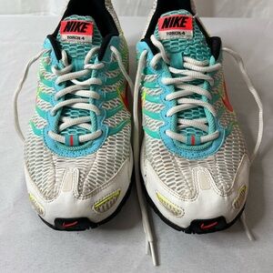 Nike Torch 4 Sneakers - White and Aqua